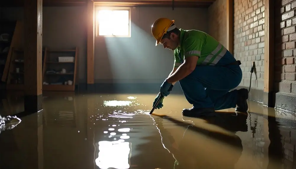Professional water damage restoration services in Ottine, TX